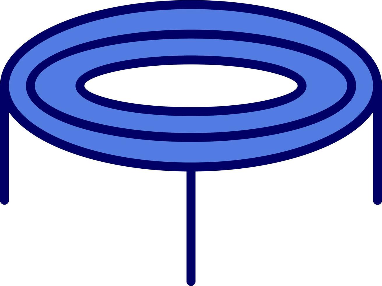 trampoline vector icoon