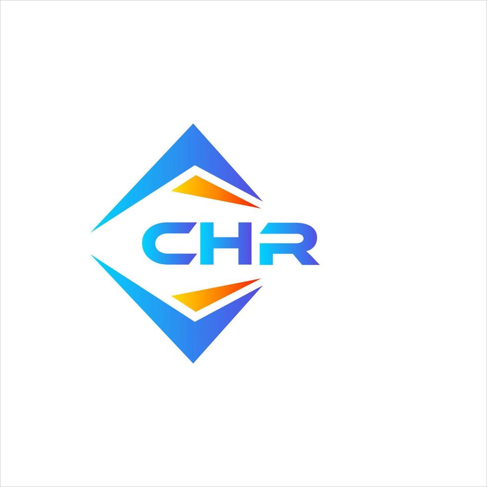 chr abstract technologie logo ontwerp Aan wit achtergrond. chr creatief initialen brief logo concept. vector