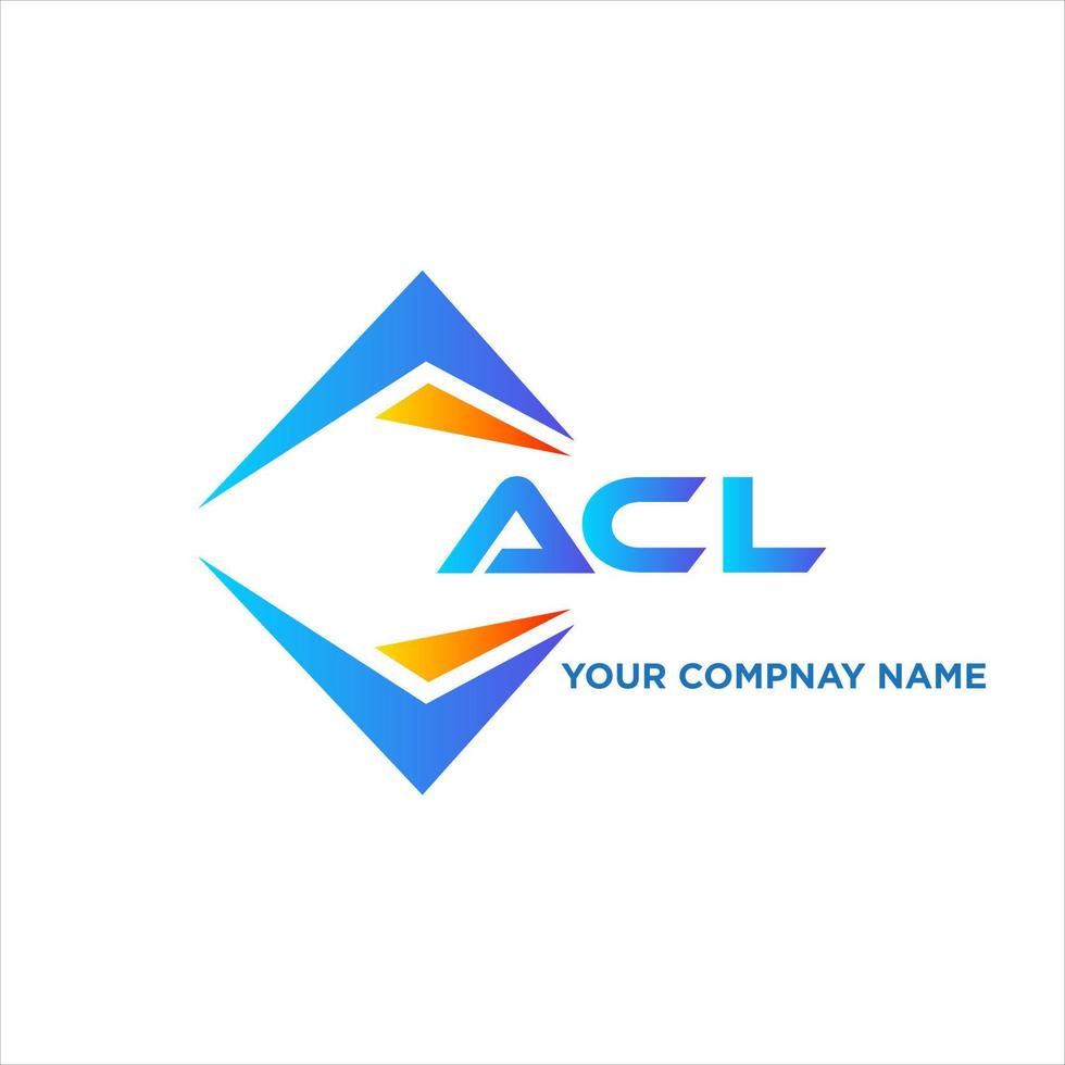 acl abstract technologie logo ontwerp Aan wit achtergrond. acl creatief initialen brief logo concept. vector