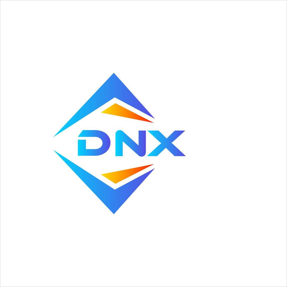 dnx abstract technologie logo ontwerp Aan wit achtergrond. dnx creatief initialen brief logo concept. vector