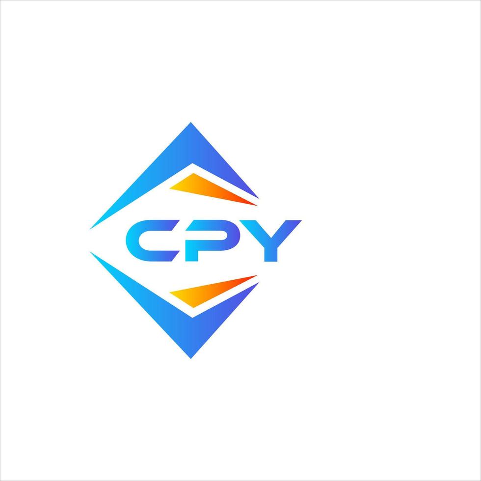 cpy abstract technologie logo ontwerp Aan wit achtergrond. cpy creatief initialen brief logo concept. vector