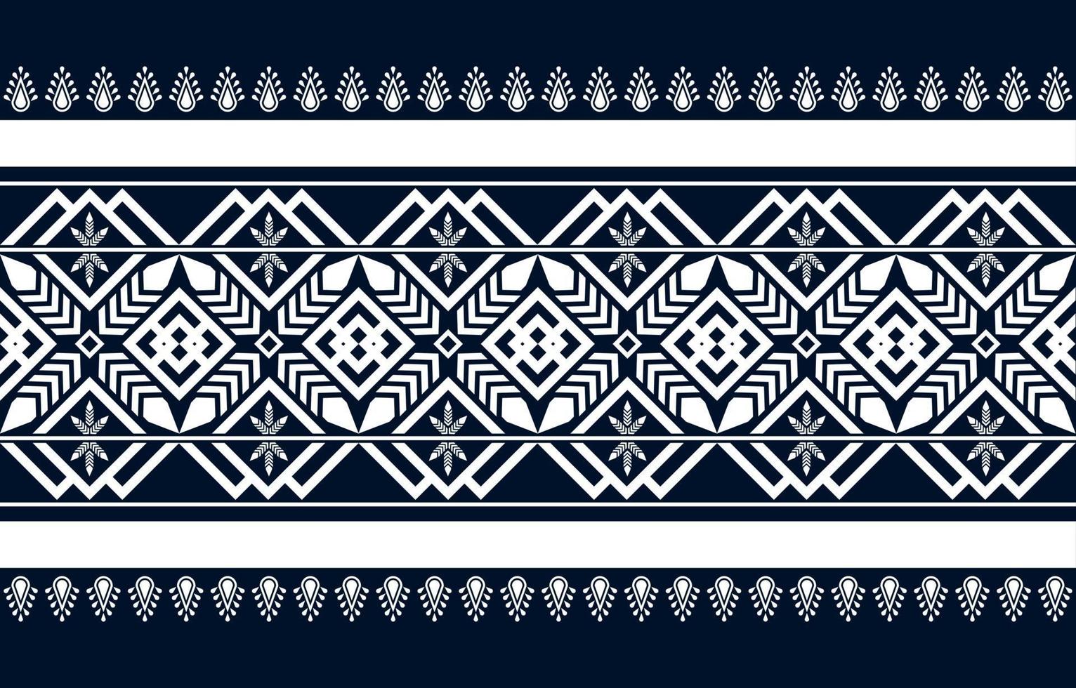 geometrisch etnisch patroon traditioneel ontwerp vector