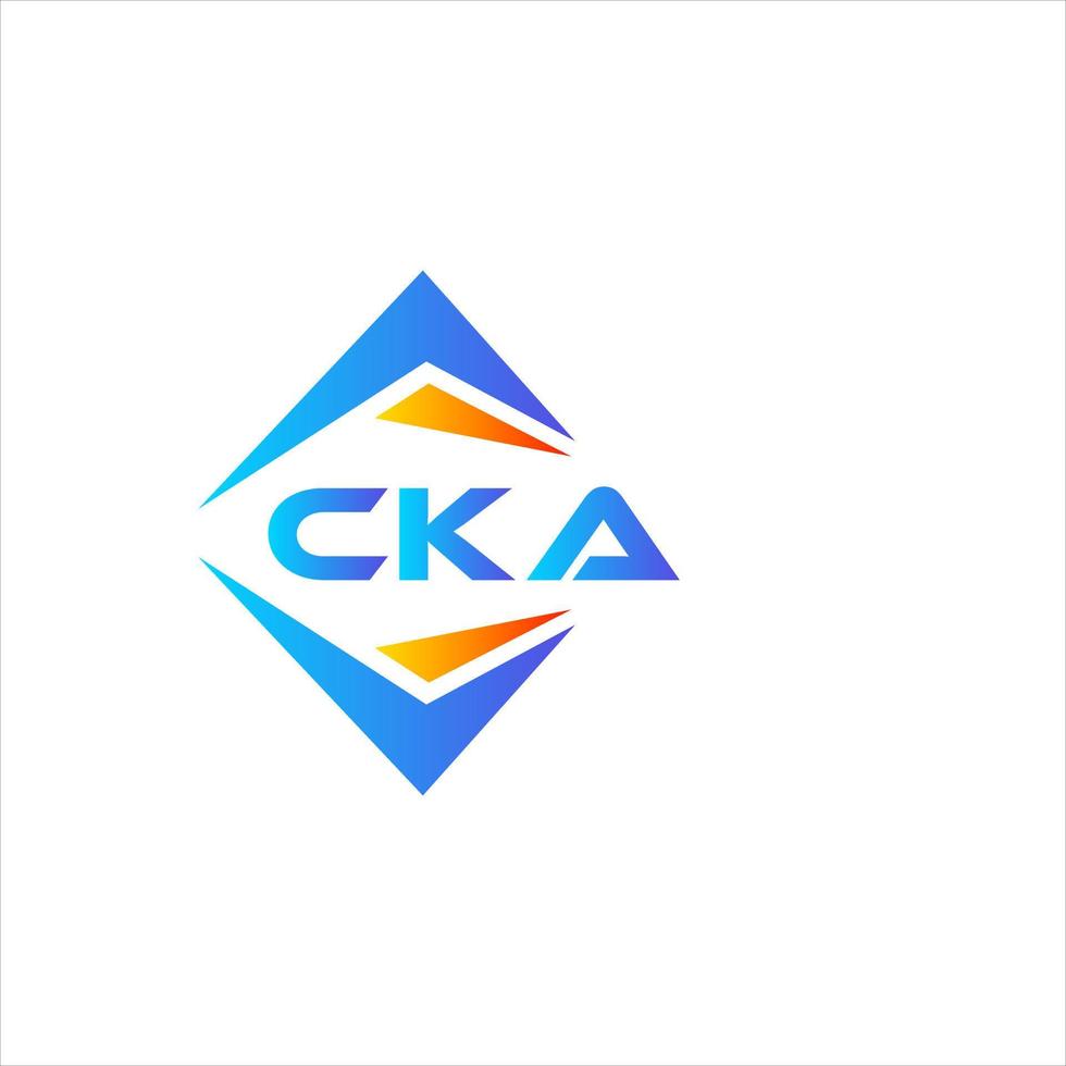 cka abstract technologie logo ontwerp Aan wit achtergrond. cka creatief initialen brief logo concept. vector