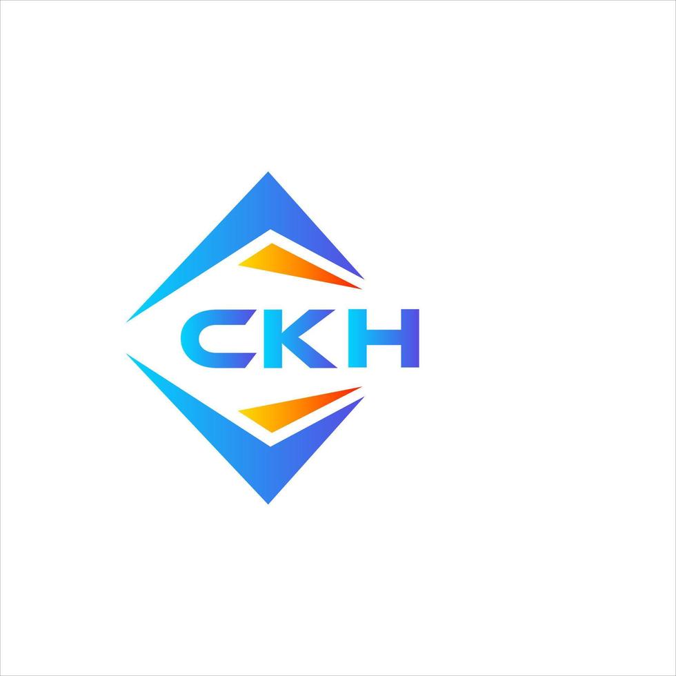 ckh abstract technologie logo ontwerp Aan wit achtergrond. ckh creatief initialen brief logo concept. vector