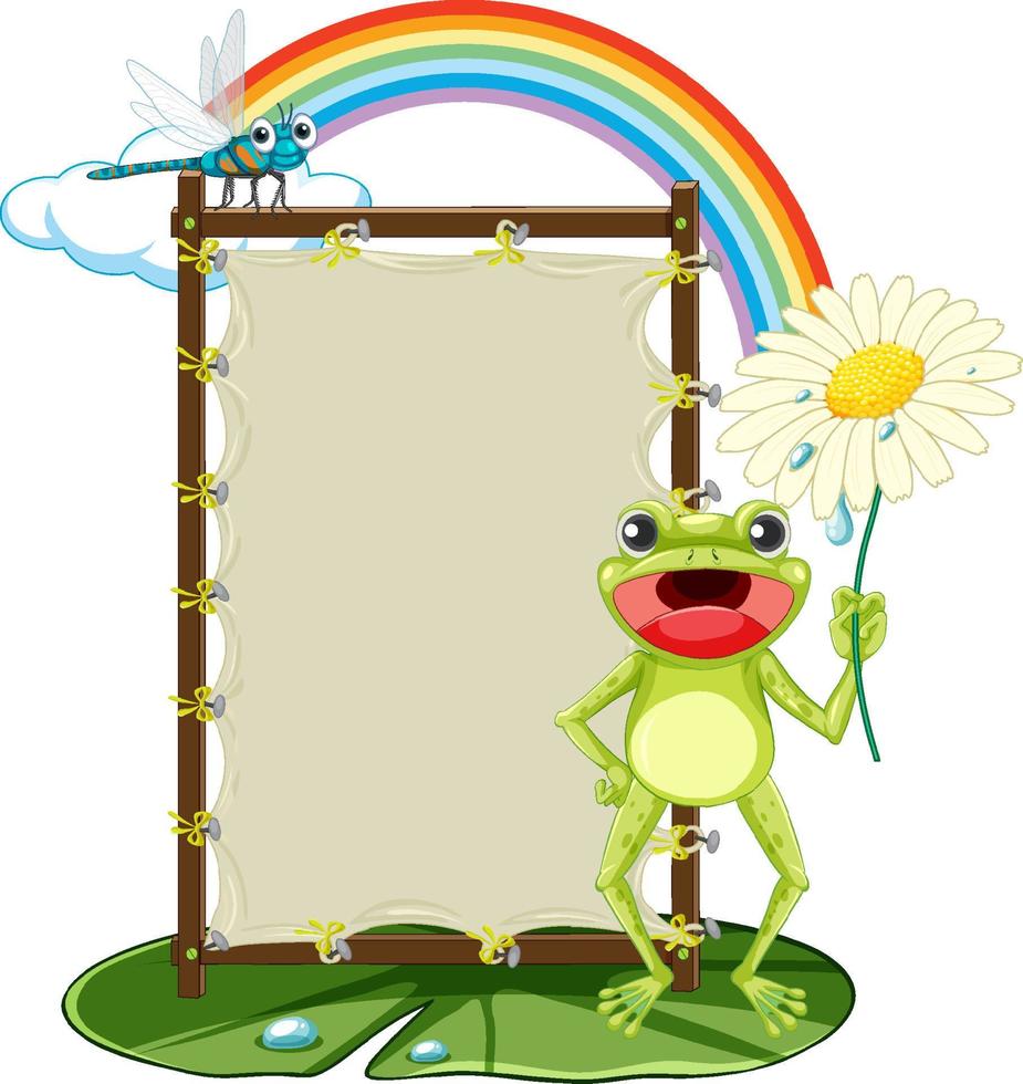 insect met canvas board board banner vector