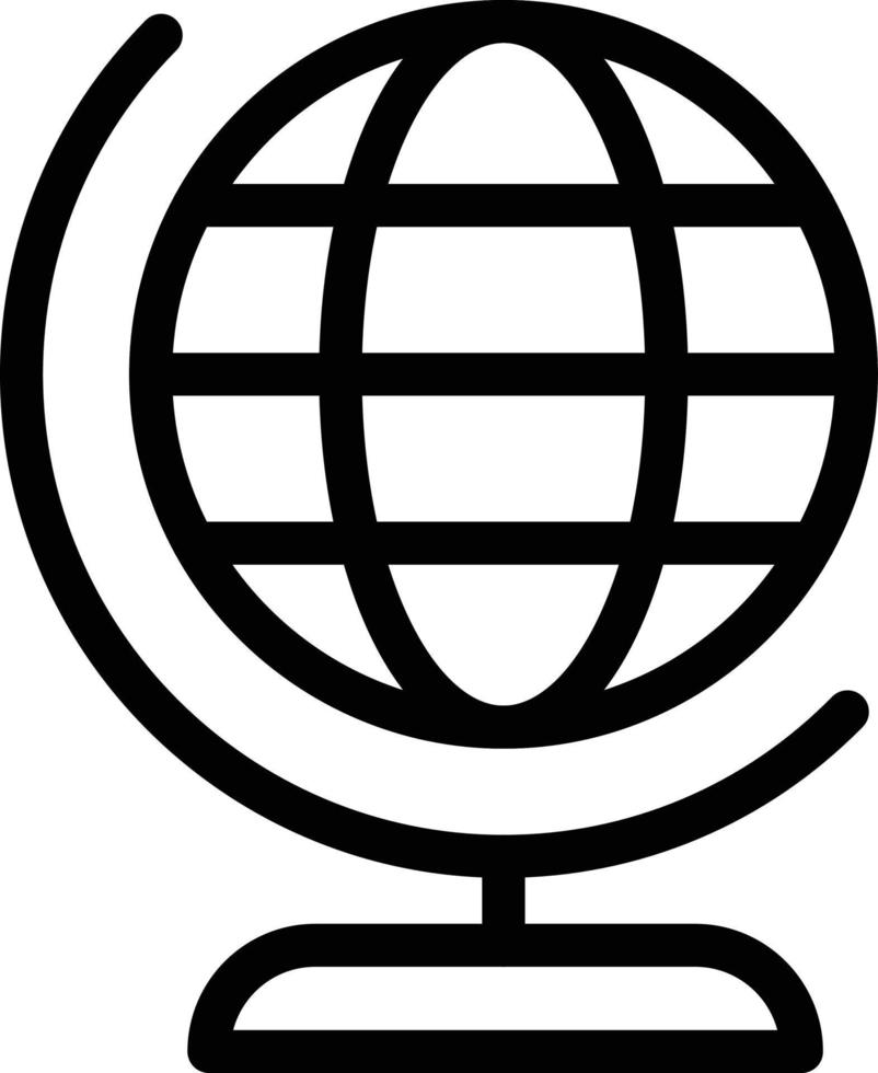 globe vectorillustratie op een background.premium kwaliteit symbolen.vector pictogrammen voor concept en grafisch ontwerp. vector