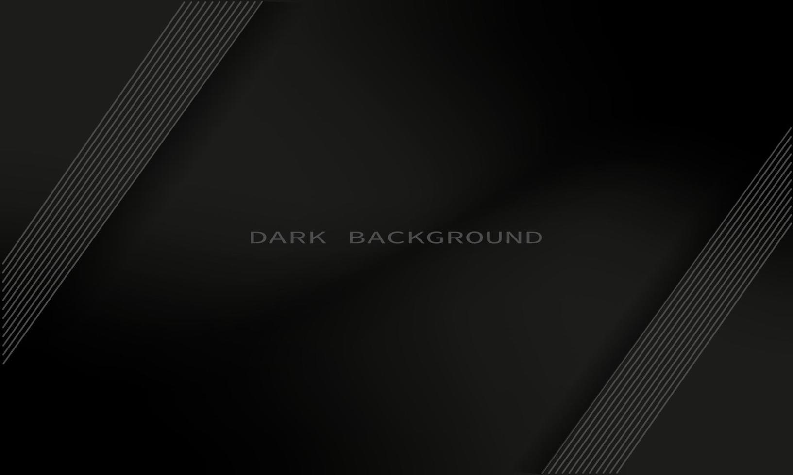 premie achtergrond met donker kleur met grijs abstract lijn voor omslag, poster, banier, aanplakbord vector