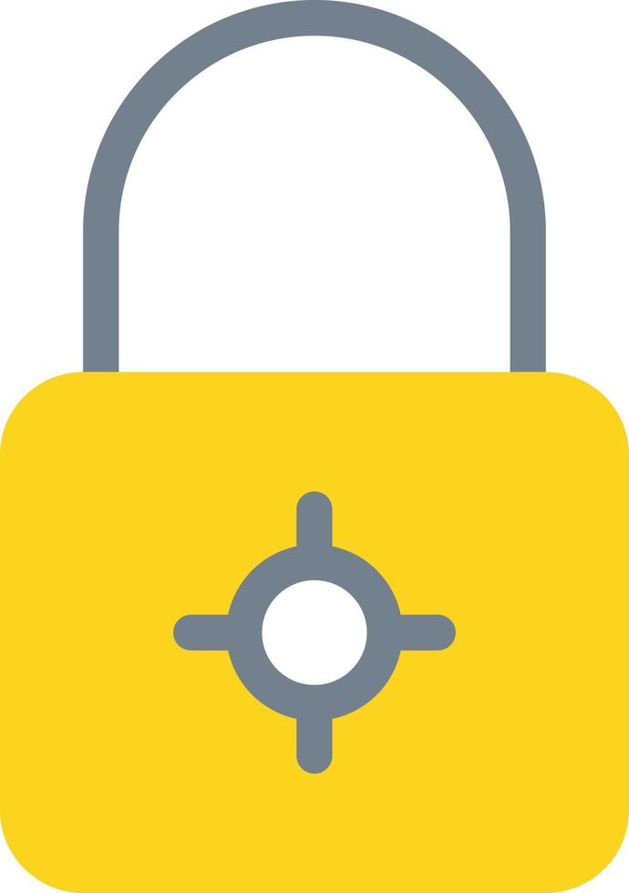 lock vectorillustratie op een background.premium kwaliteit symbolen.vector iconen voor concept en grafisch ontwerp. vector