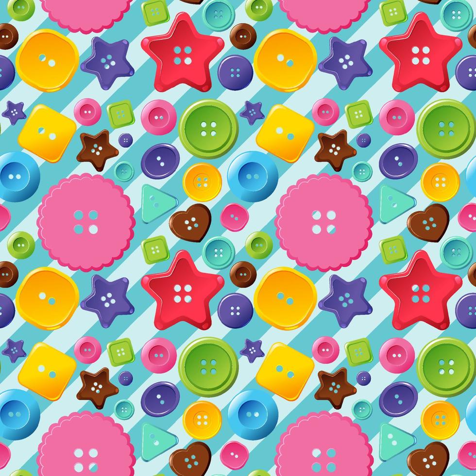kleurrijke knopen naadloos patroon vector