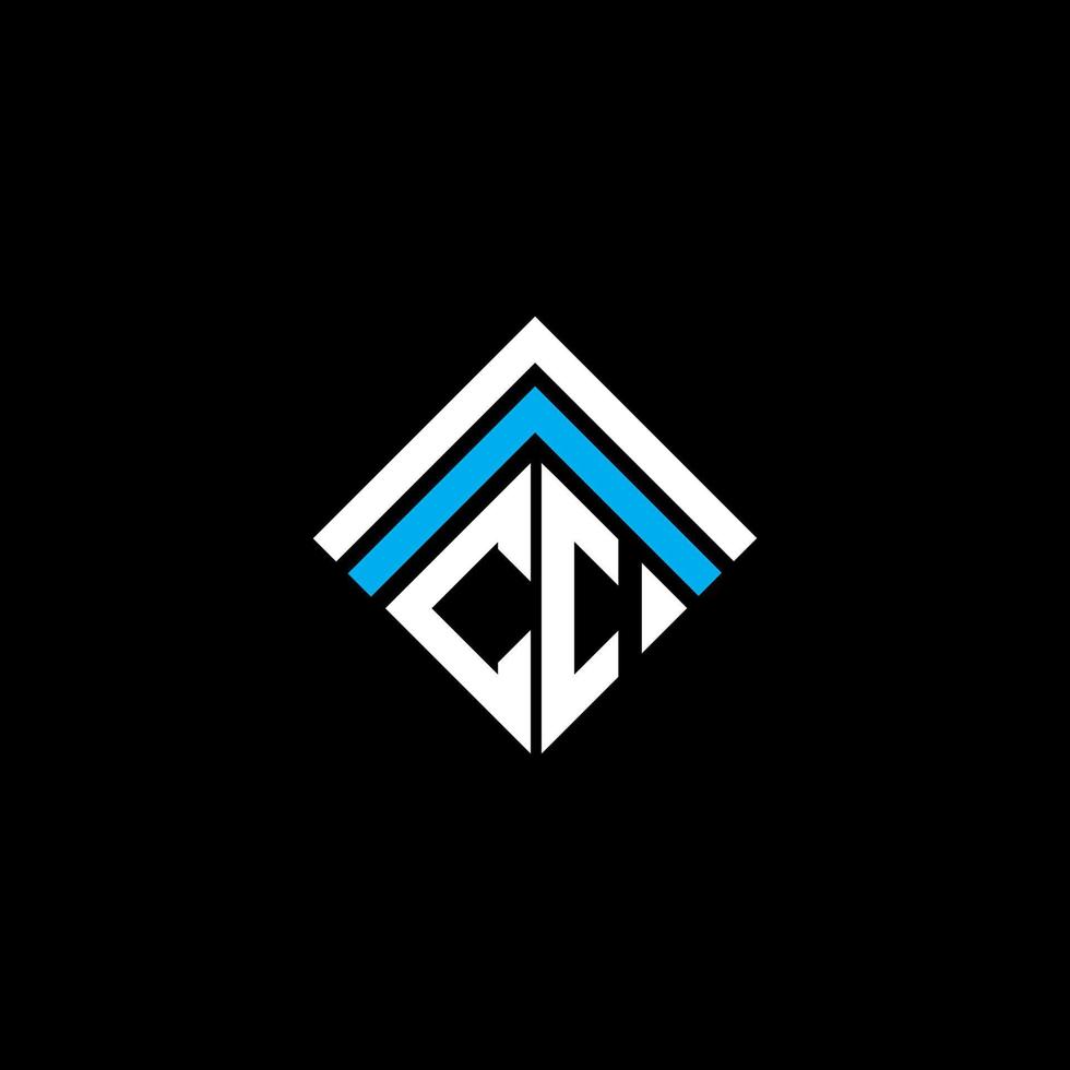 cc brief logo creatief ontwerp met vector grafisch, cc gemakkelijk en modern logo.