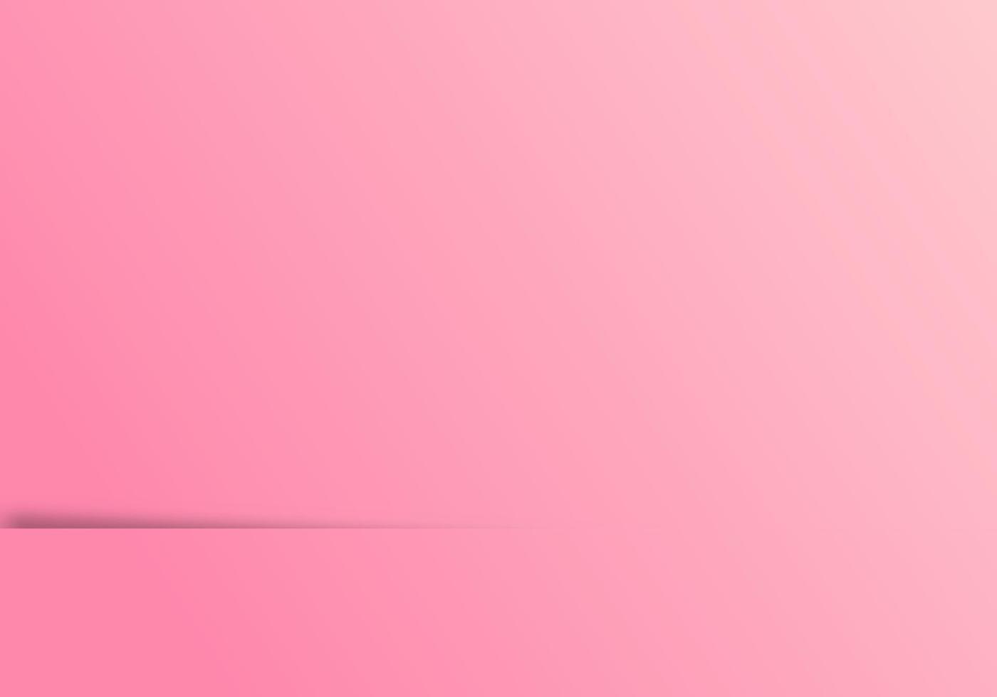 abstract leeg roze achtergrond met wit baseren voor reclame, kunstmatig advertenties, vitrine, presentatie, website, banier, room, mode met kopiëren ruimte voor tekst vector