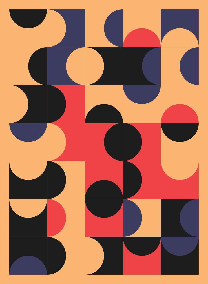 abstract meetkundig poster Hoes folder ontwerpen. vector illustratie