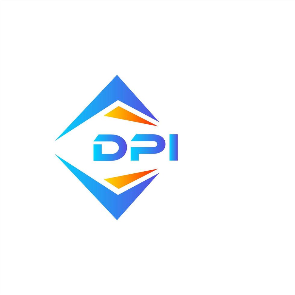 dpi abstract technologie logo ontwerp Aan wit achtergrond. dpi creatief initialen brief logo concept. vector