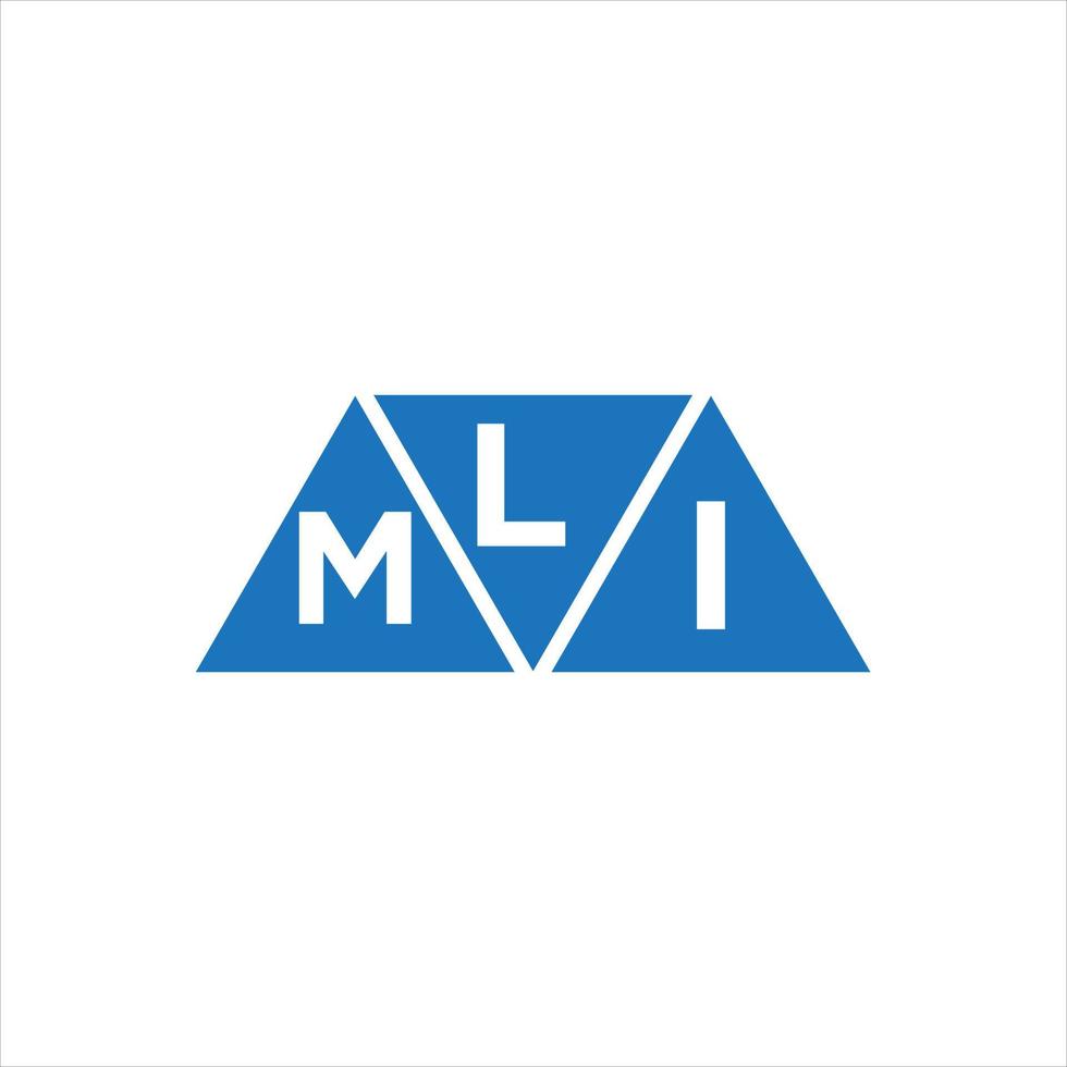 lmi abstract eerste logo ontwerp Aan wit achtergrond. lmi creatief initialen brief logo concept. vector