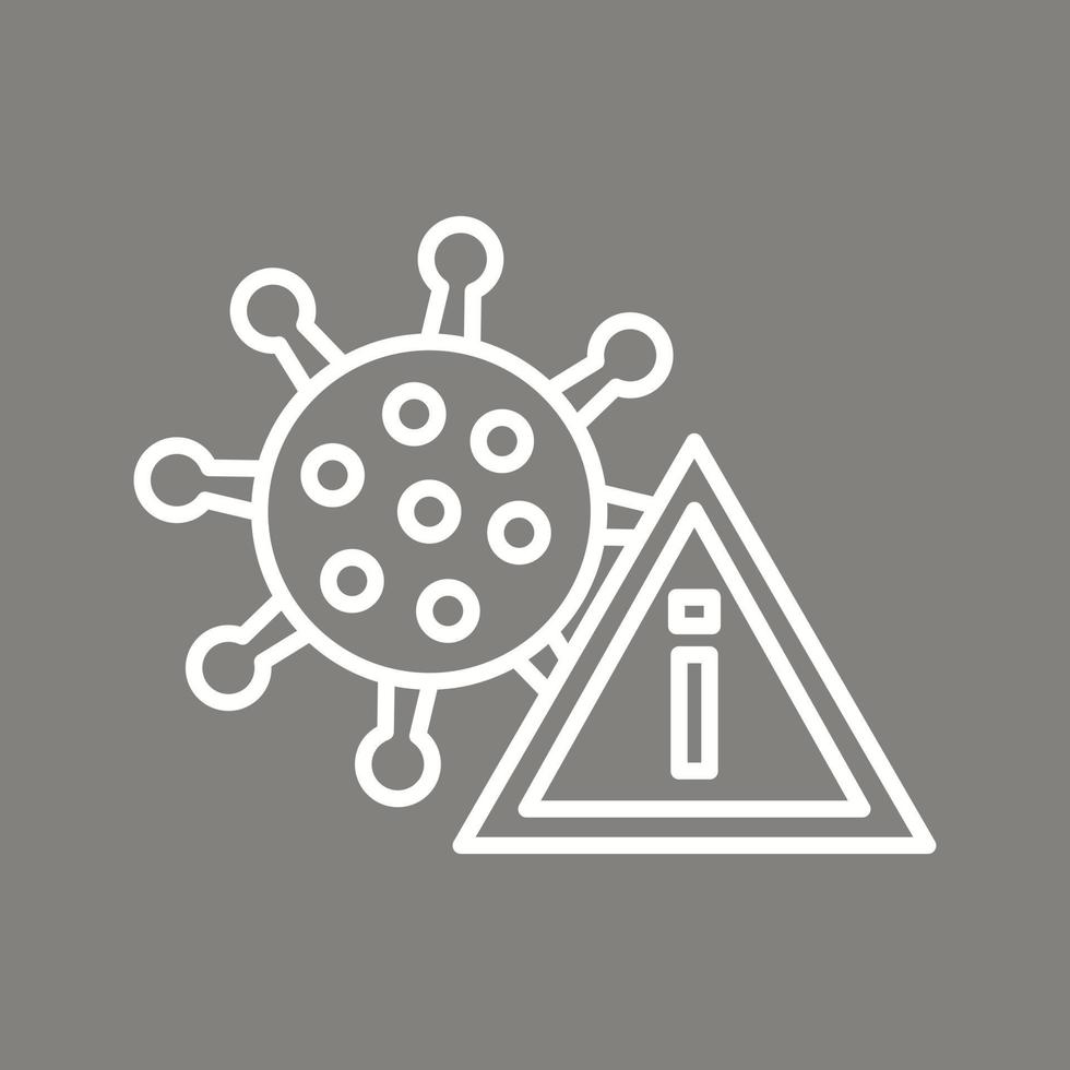 coronavirus vector pictogram