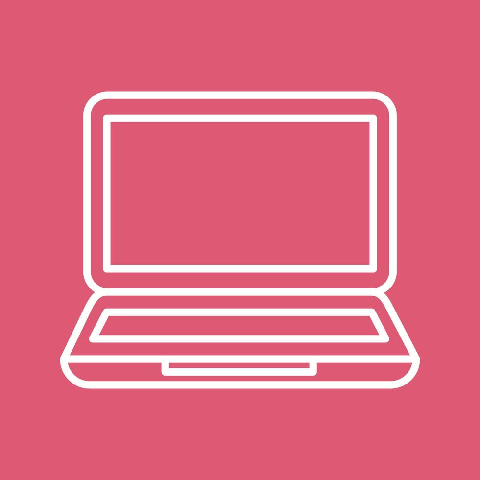 laptop vector pictogram