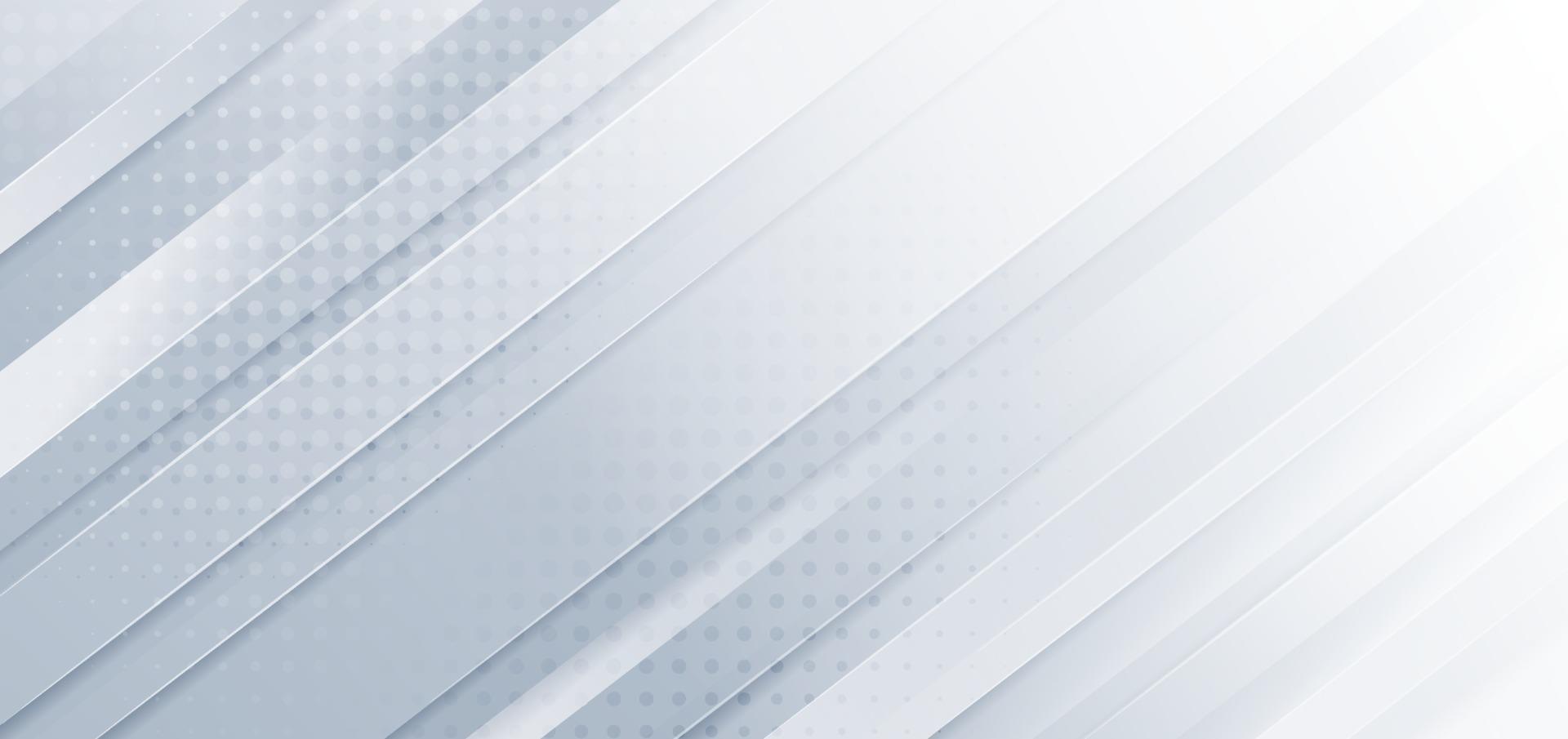 abstracte diagonale lichtgrijze zilveren achtergrond met de textuur van de puntdecoratie. vector