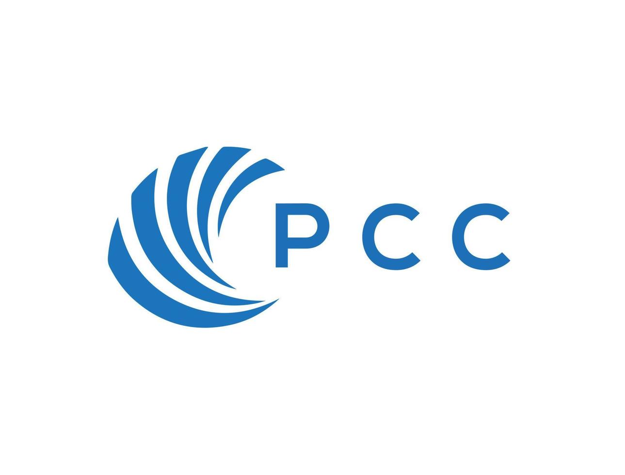 pcc brief logo ontwerp Aan wit achtergrond. pcc creatief cirkel brief logo concept. pcc brief ontwerp. vector