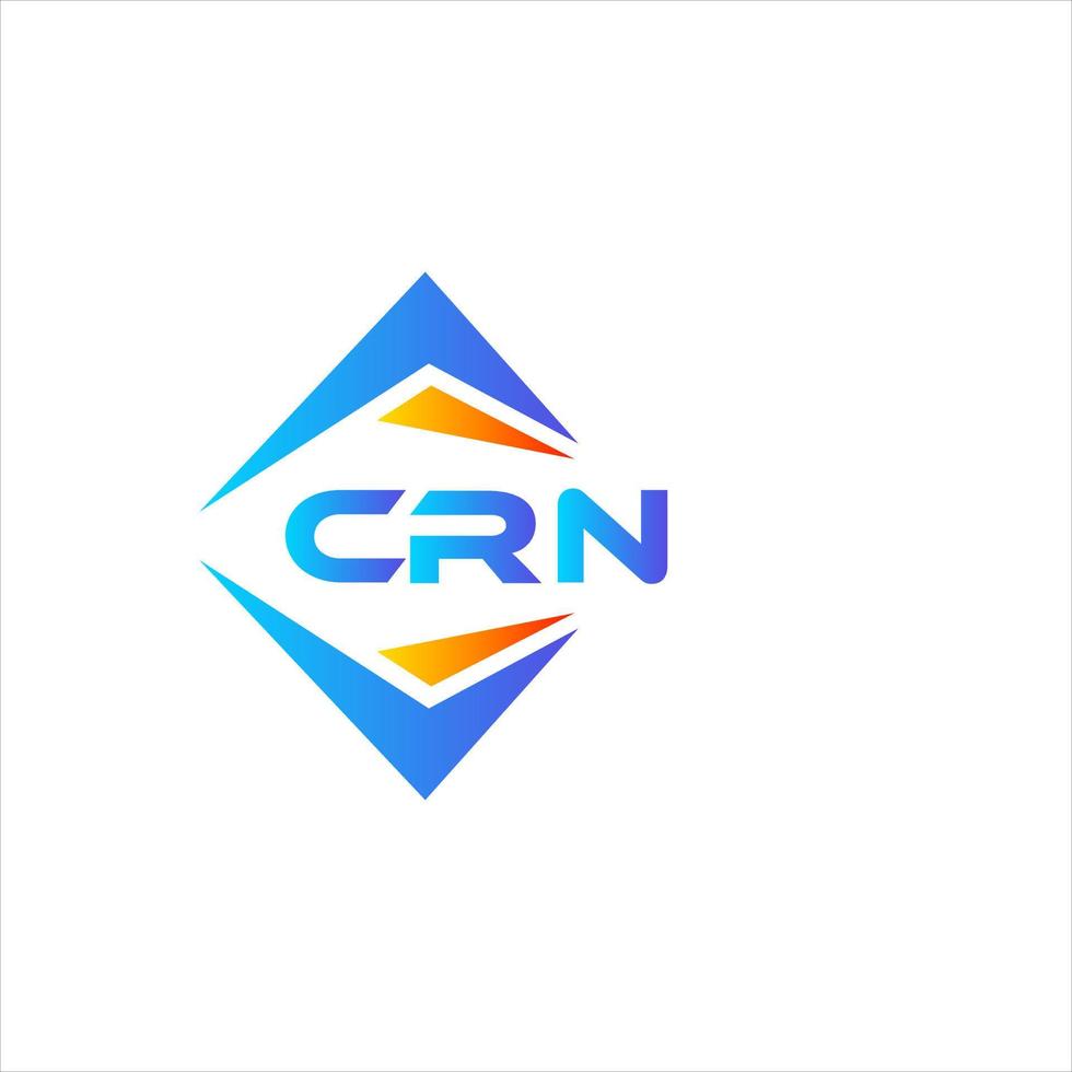 crn abstract technologie logo ontwerp Aan wit achtergrond. crn creatief initialen brief logo concept. vector