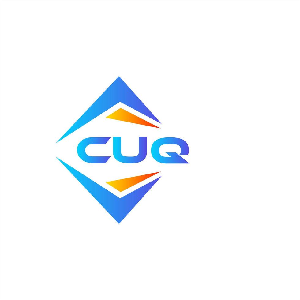 webcuq abstract technologie logo ontwerp Aan wit achtergrond. cuq creatief initialen brief logo concept. vector