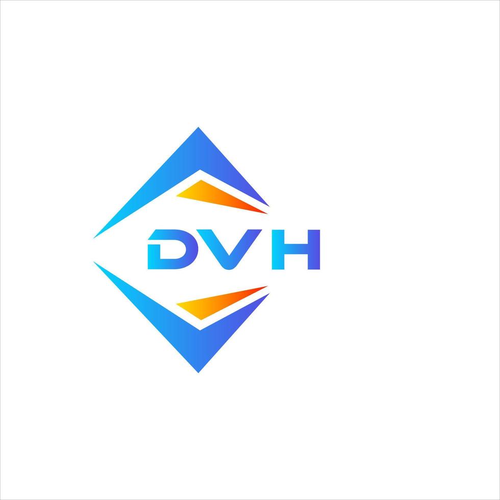 dvh abstract technologie logo ontwerp Aan wit achtergrond. dvh creatief initialen brief logo concept. vector