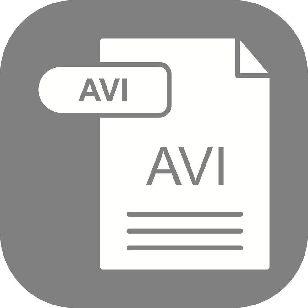 avi vector icoon