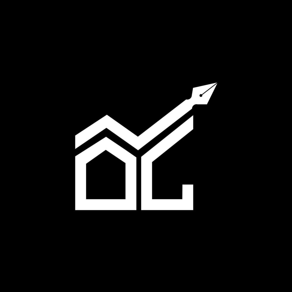 ol brief logo creatief ontwerp met vector grafisch, ol gemakkelijk en modern logo.