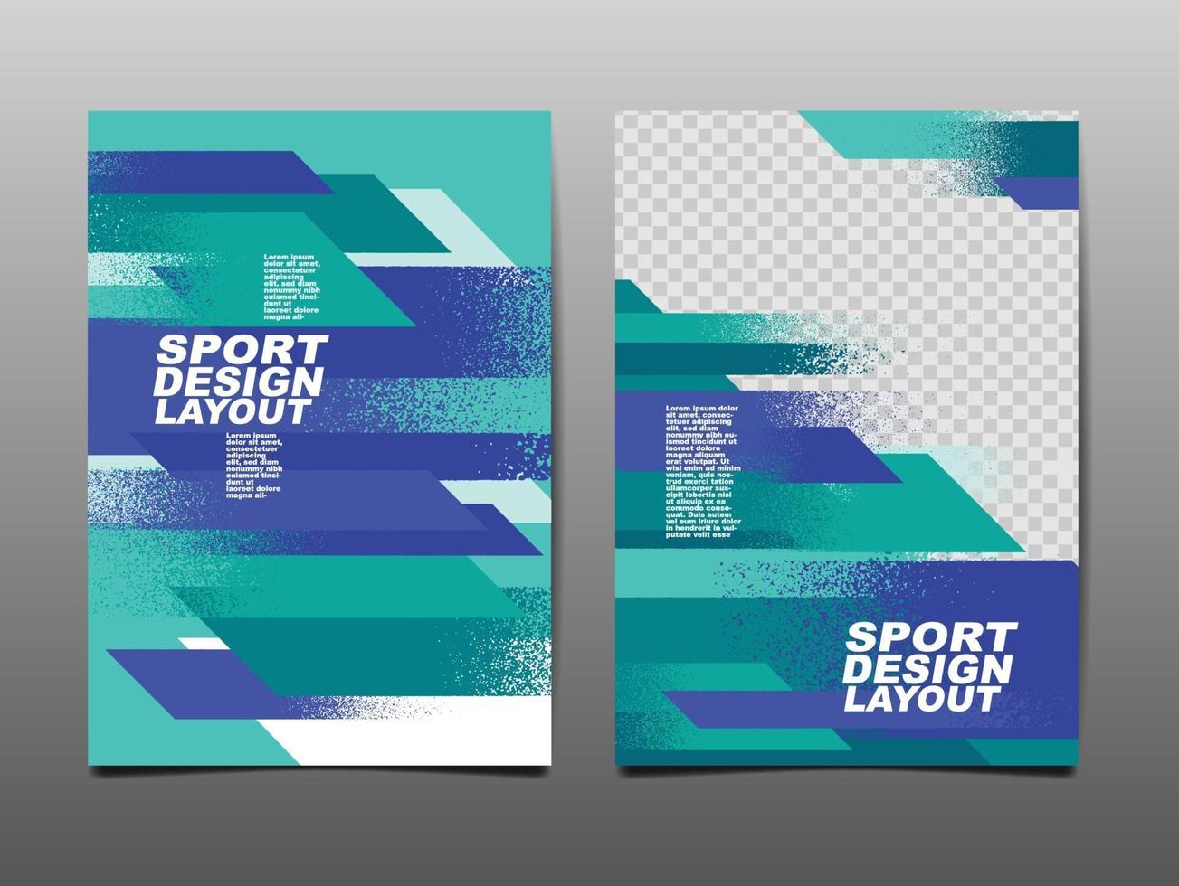 sport ontwerp lay-out, sjabloonontwerp, sport achtergrond, dynamische poster, penseel snelheid banner, vectorillustratie. vector