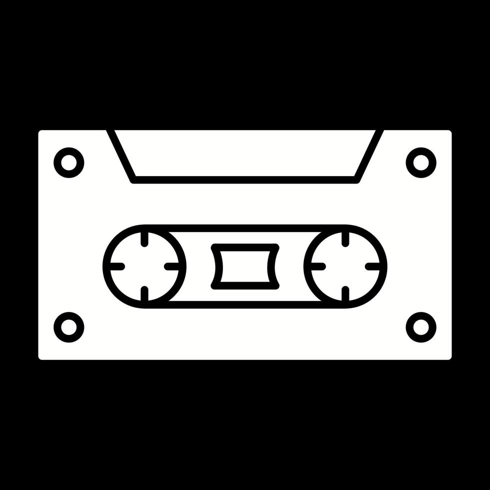 casette vector icoon