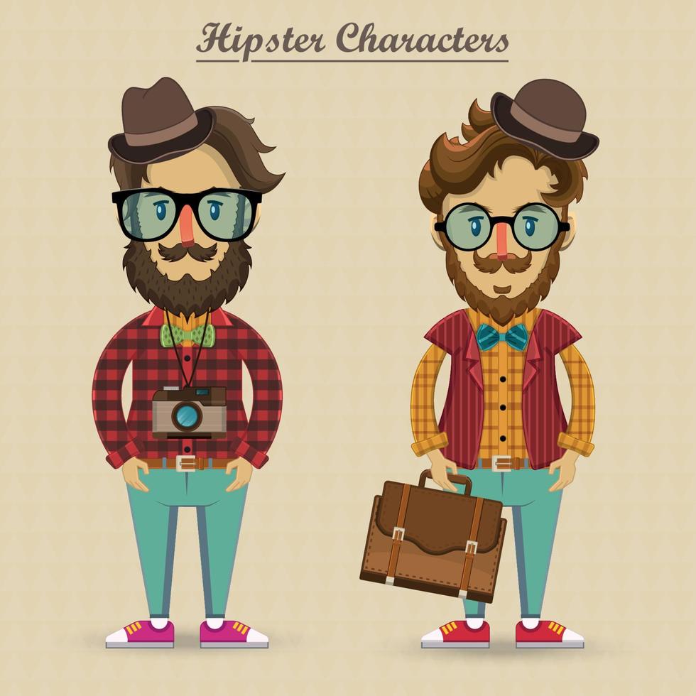 hipster tekens vector illustratie