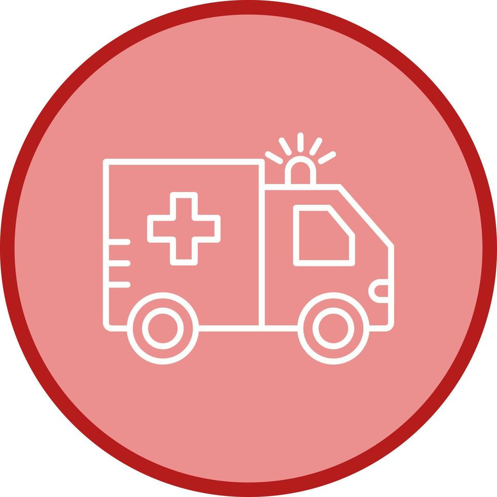 ambulance vector pictogram