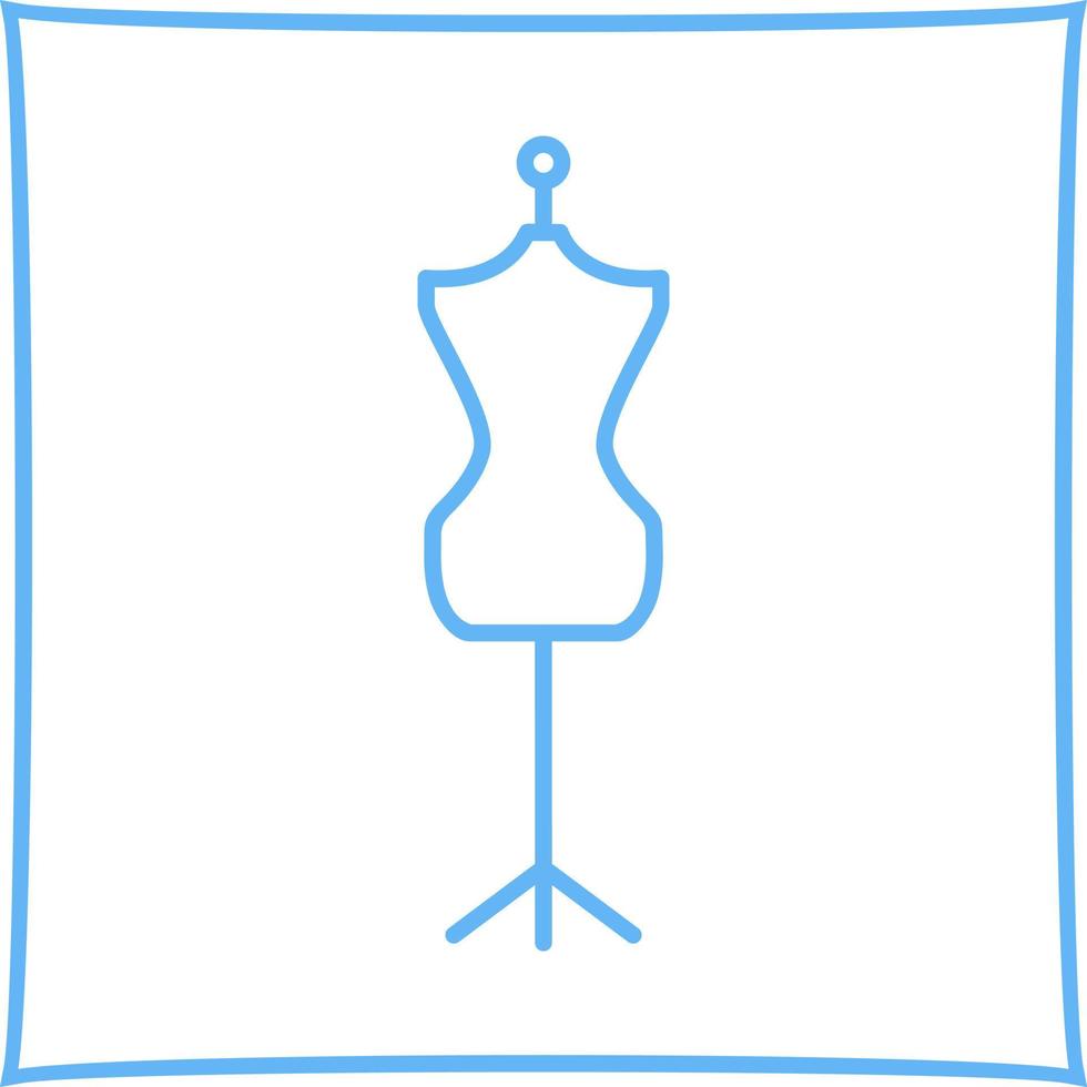 jurk houder vector icoon