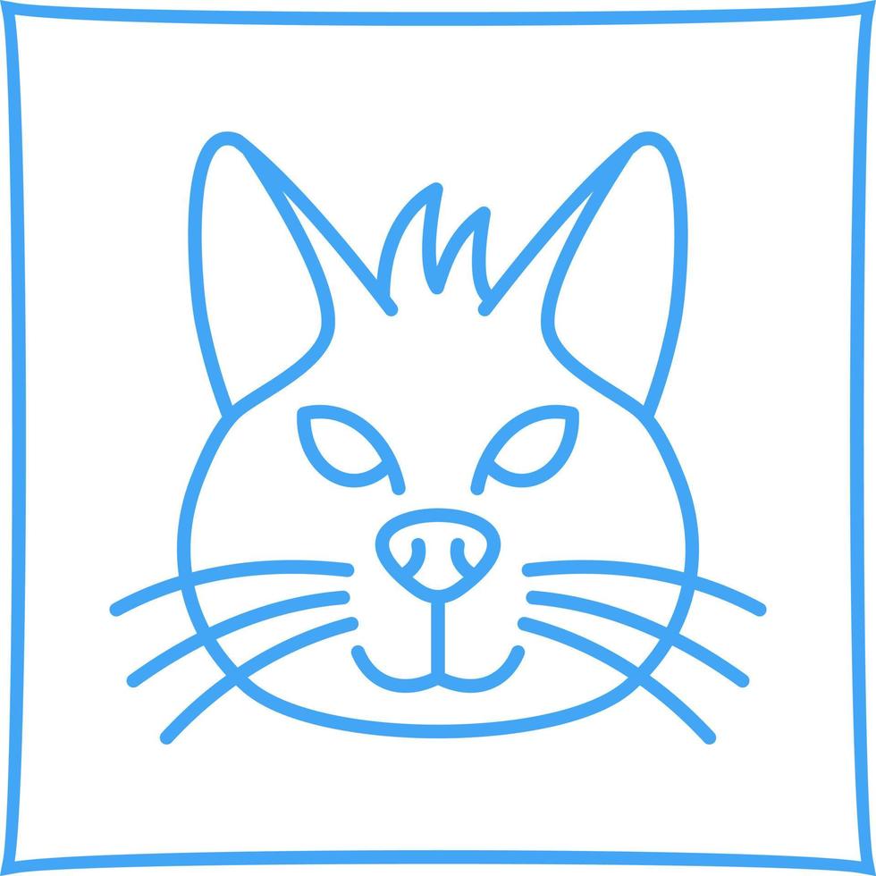 kat vector pictogram