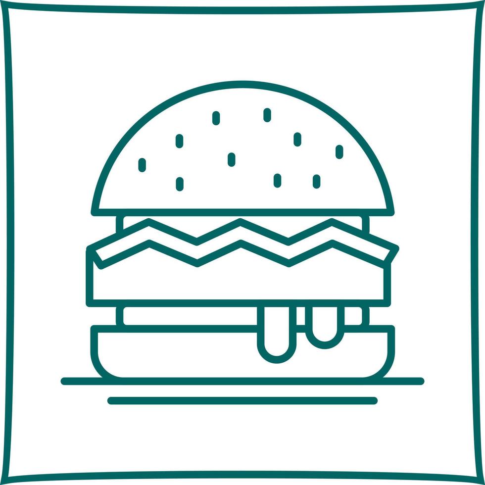 Hamburger vector icoon