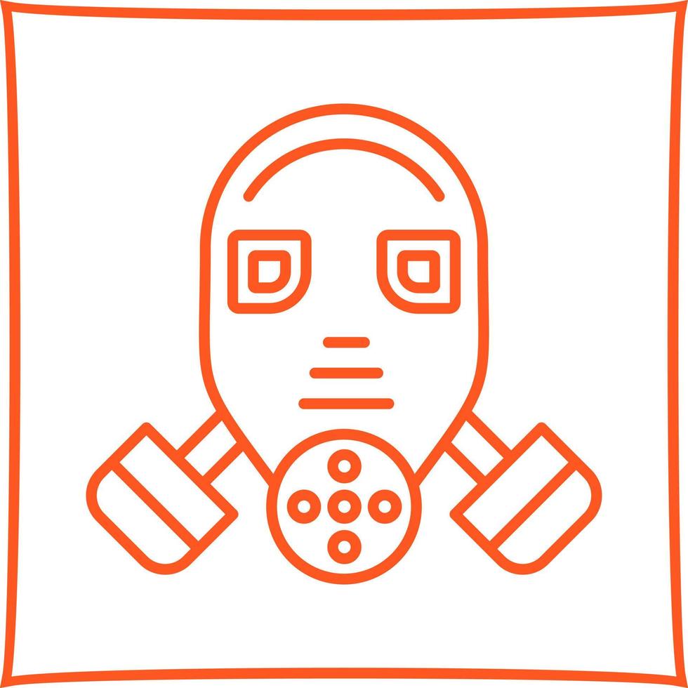 gasmasker vector icon