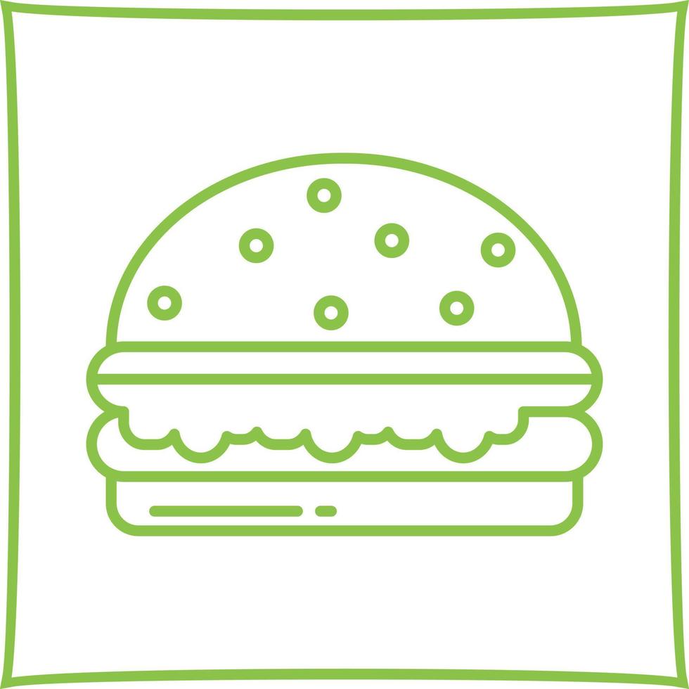 hamburger vector pictogram