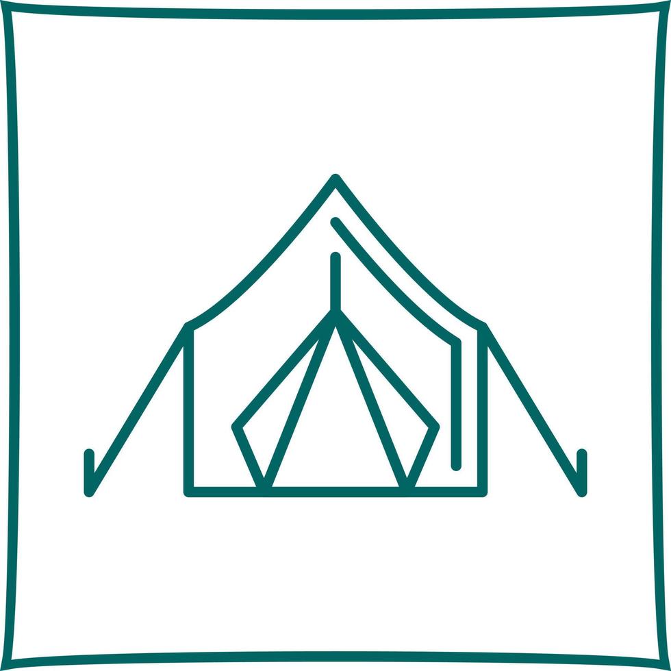 tent vector pictogram