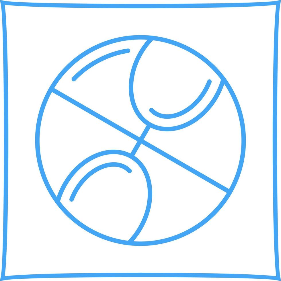 basketbal vector pictogram