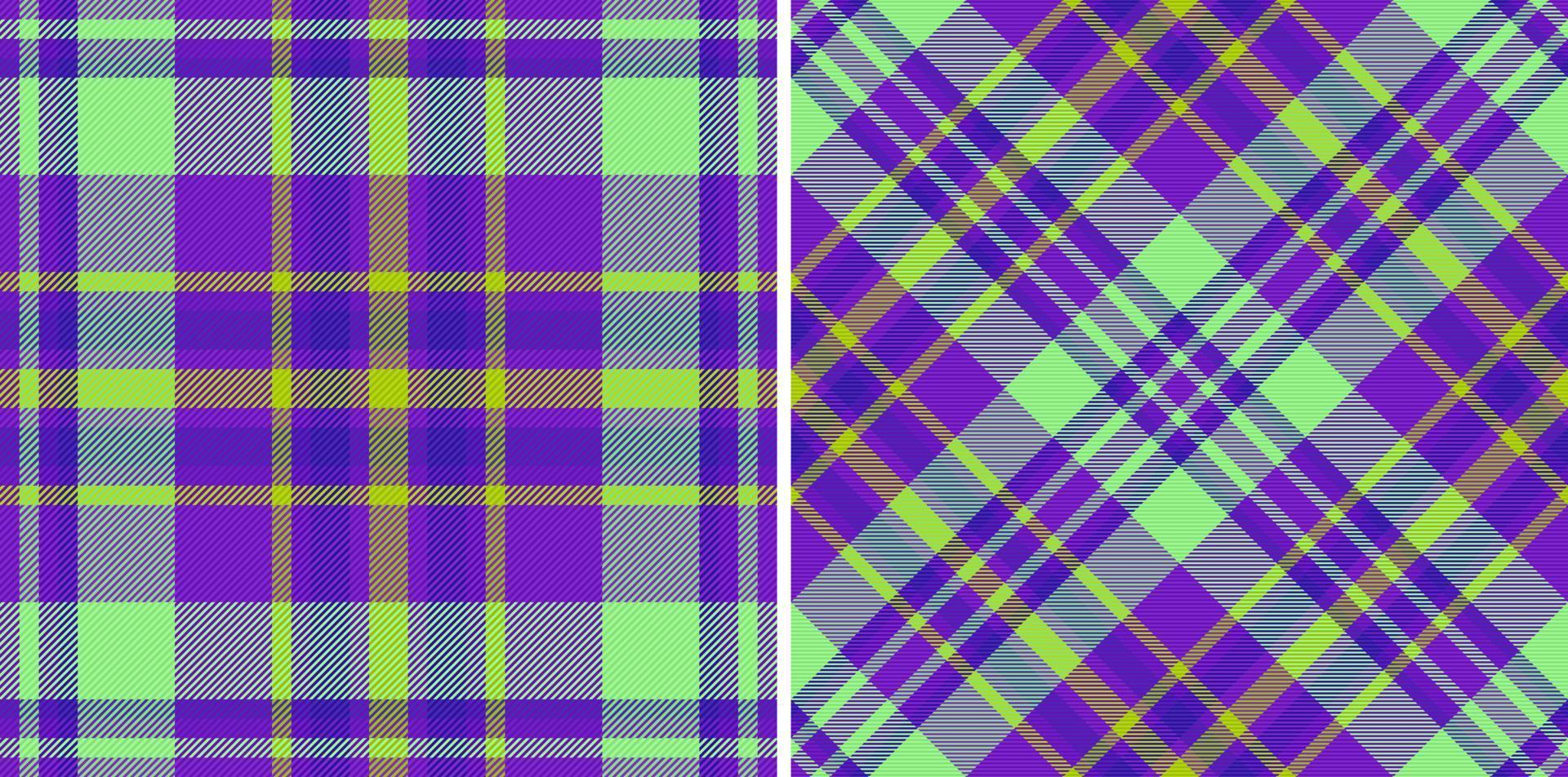 Schotse ruit achtergrond textuur. textiel kleding stof plaid. vector naadloos patroon controleren.