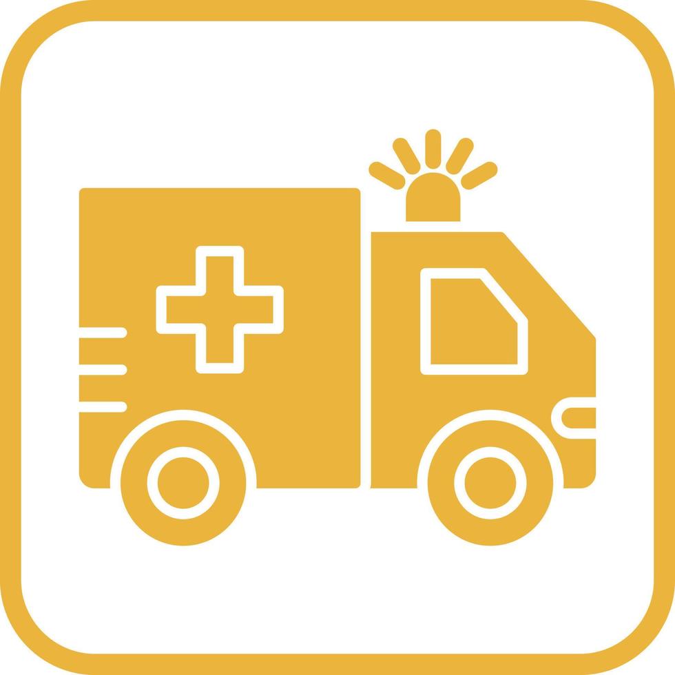 ambulance vector pictogram