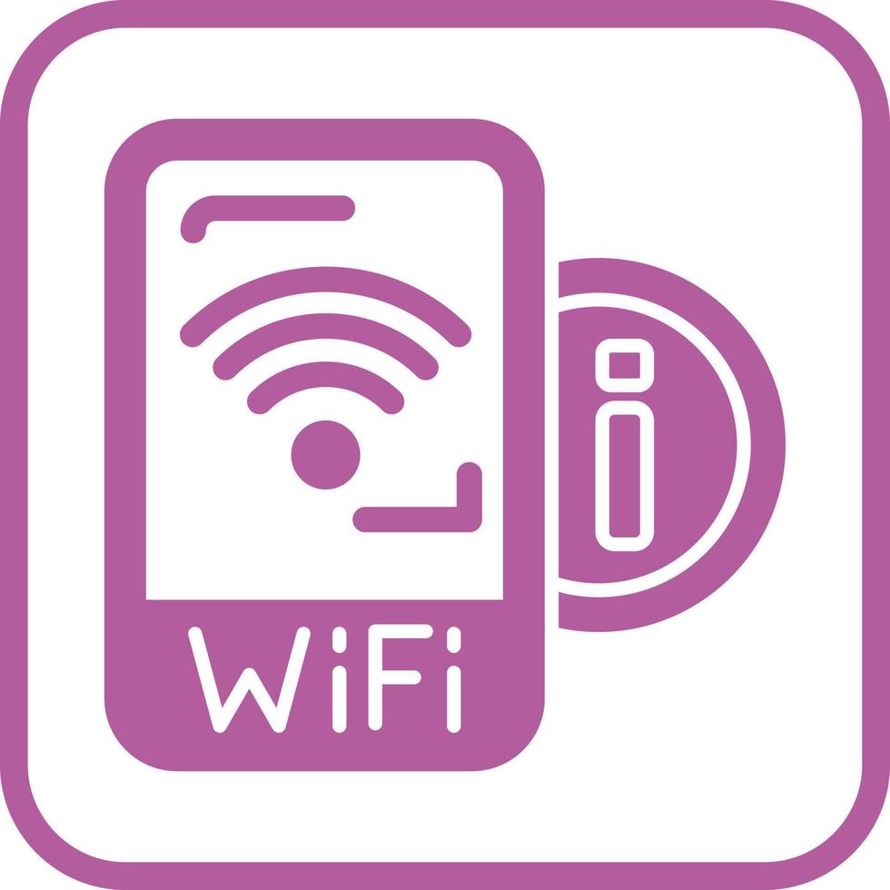 Wifi signaal vector icoon