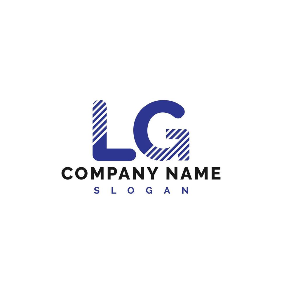 lg letter logo vector