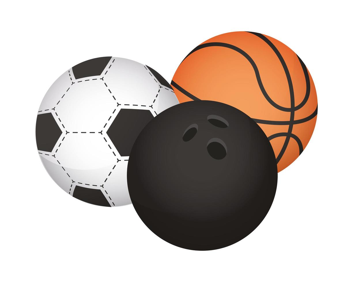 set sportballen vector