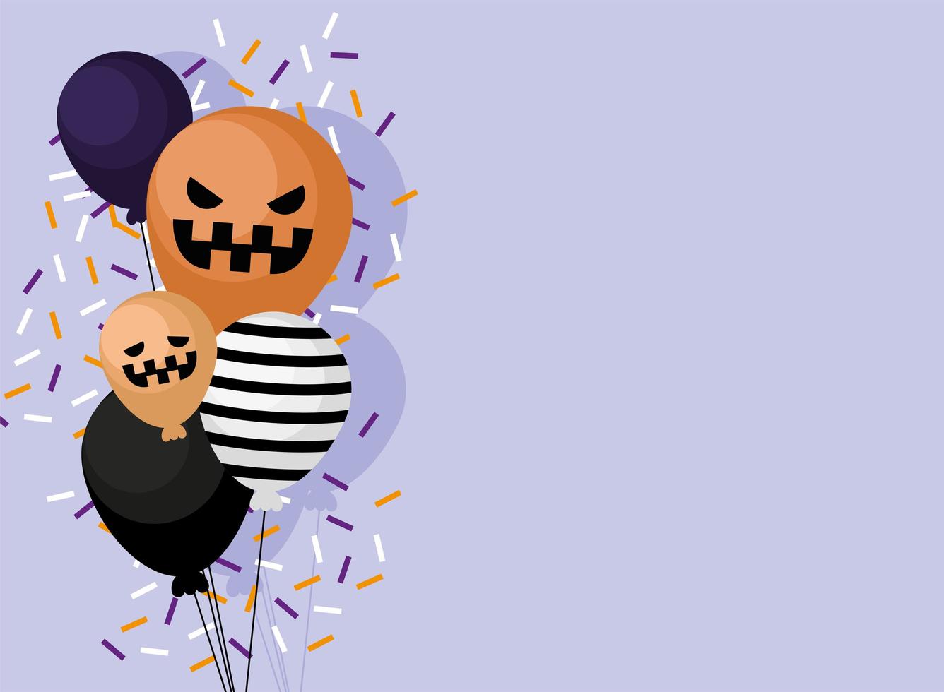 halloween viering banner vector