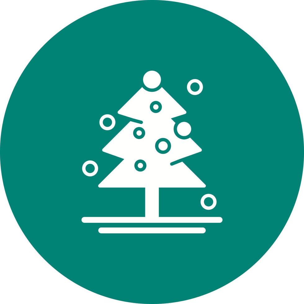 kerstboom vector pictogram