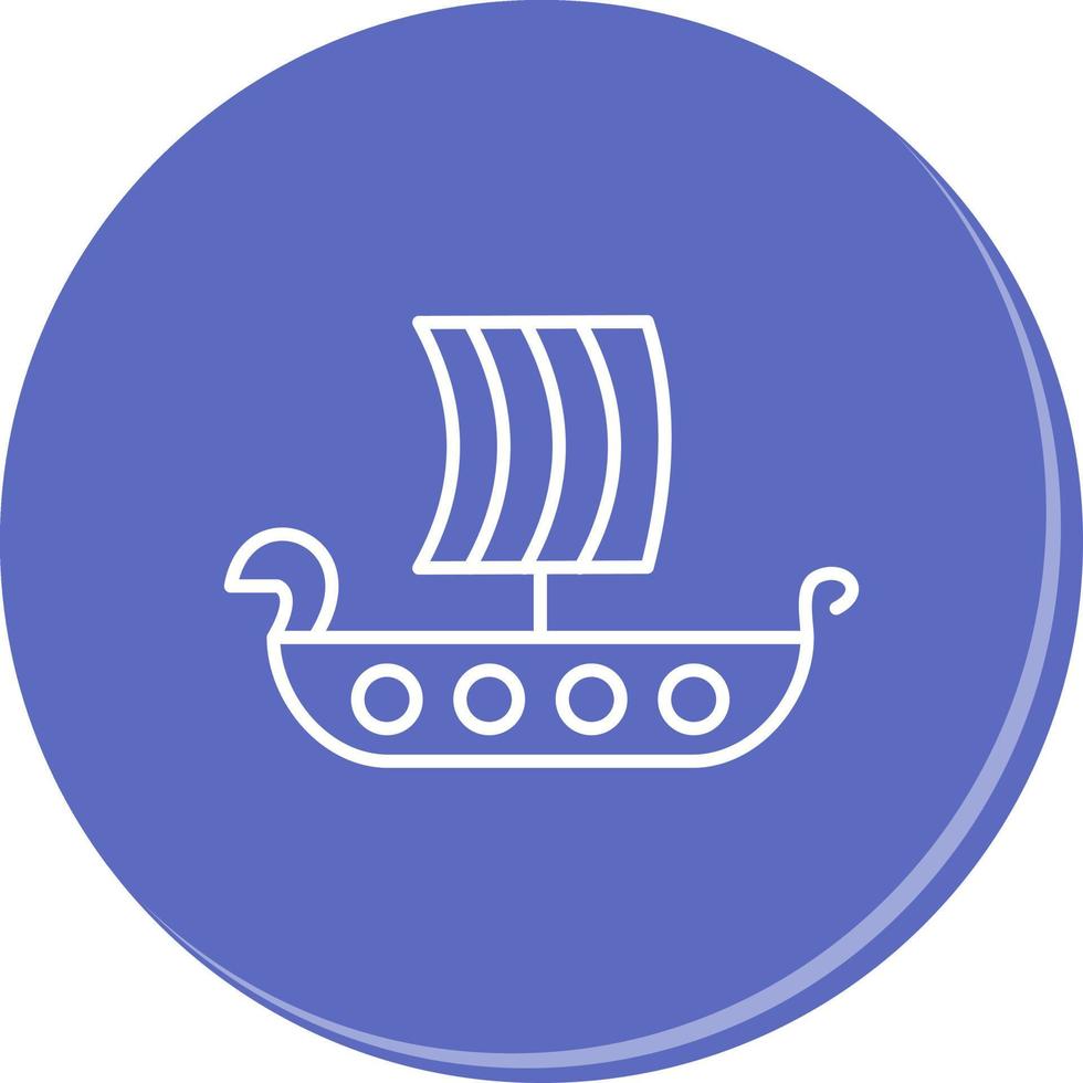 viking schip vector icoon