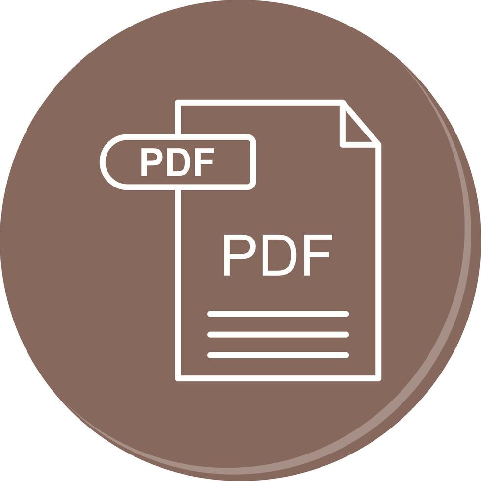 pdf vector icoon