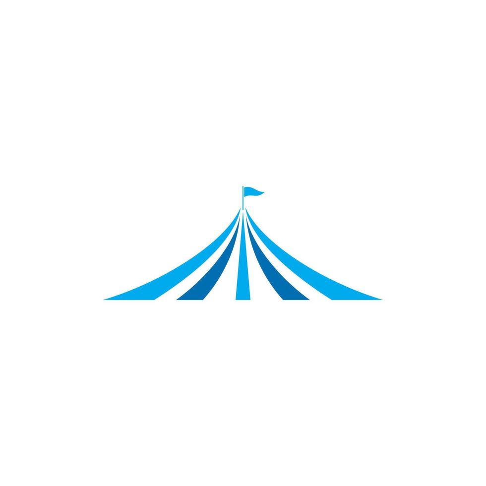 circus logo ,gemakkelijk circus logo vector icoon illustratie