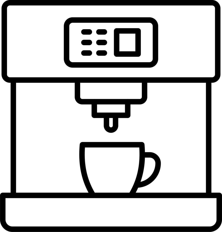 koffie machine vector icoon