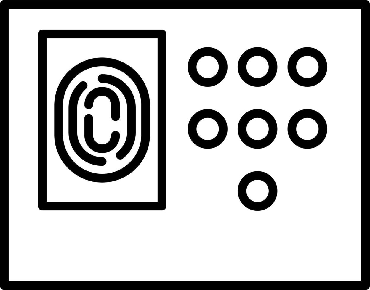 veiligheid systeem vector icoon